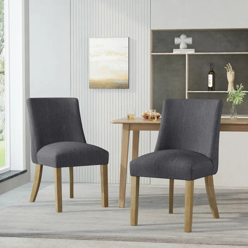 Chaises de salle à manger rembourrées (lot de 2)