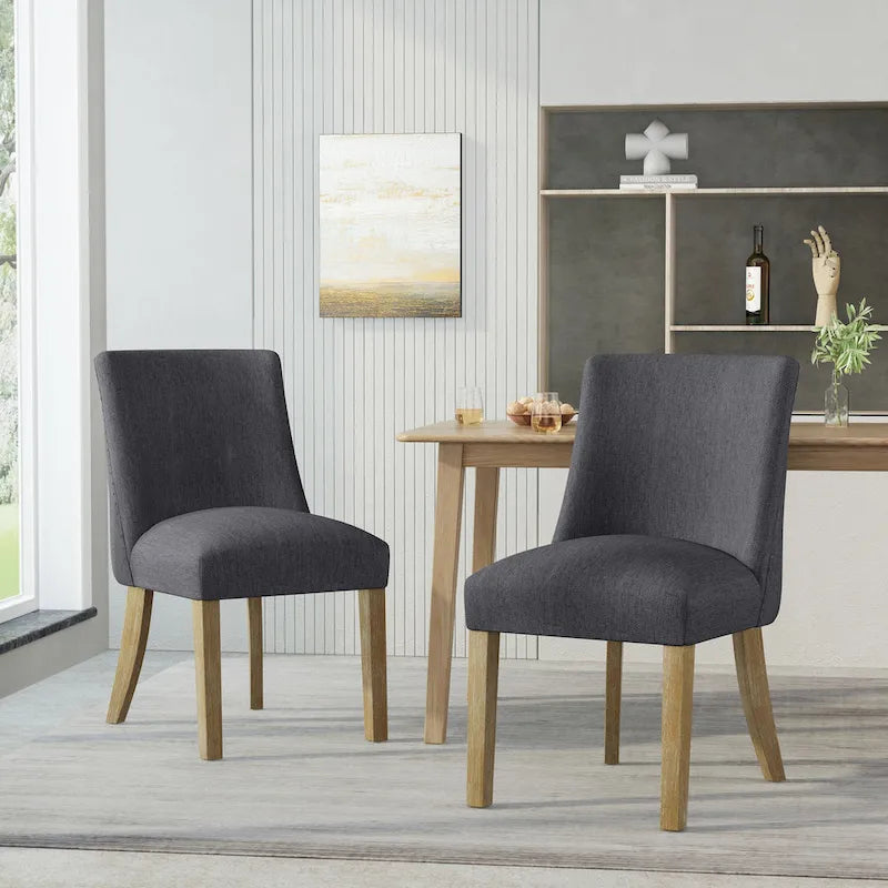 Chaises de salle à manger rembourrées (lot de 2)