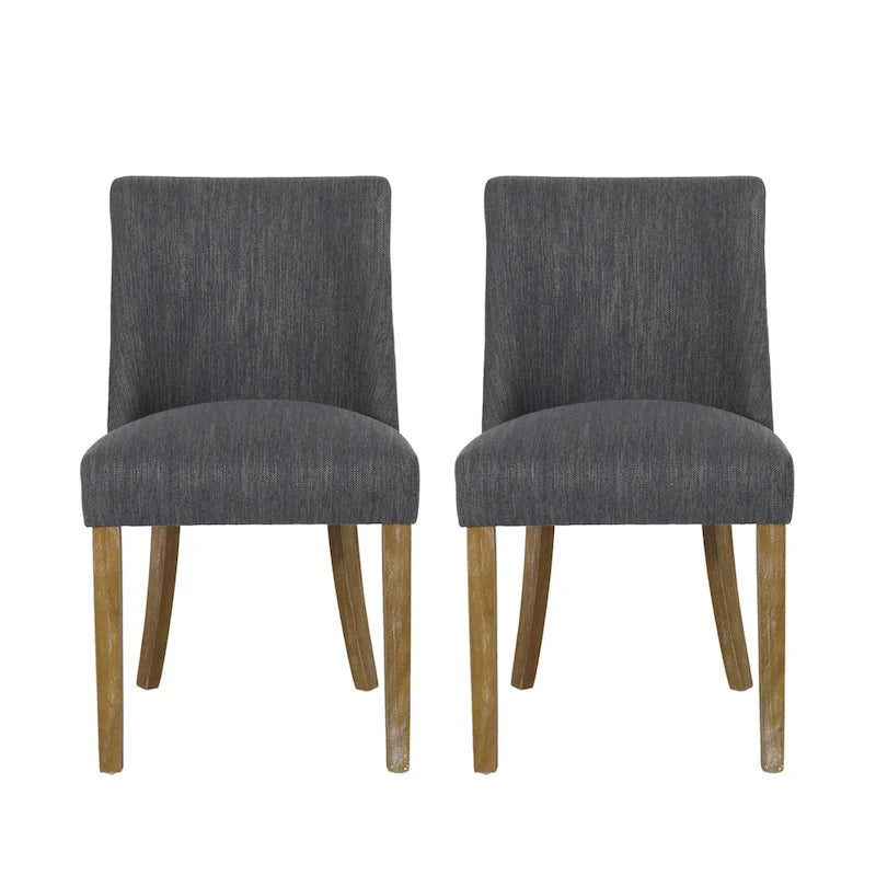 Chaises de salle à manger rembourrées (lot de 2)