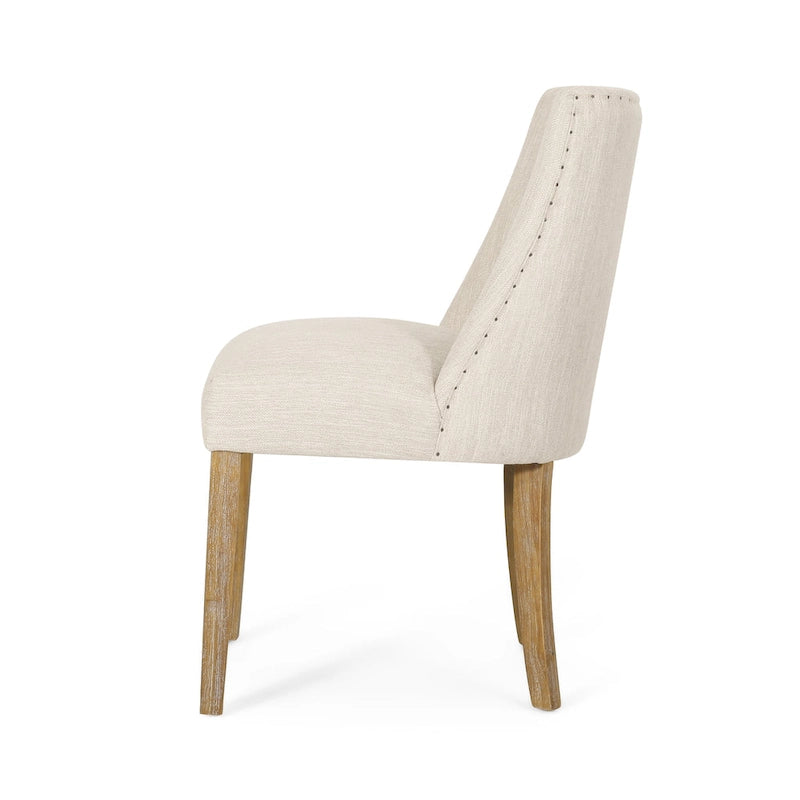 Chaises de salle à manger rembourrées (lot de 2)