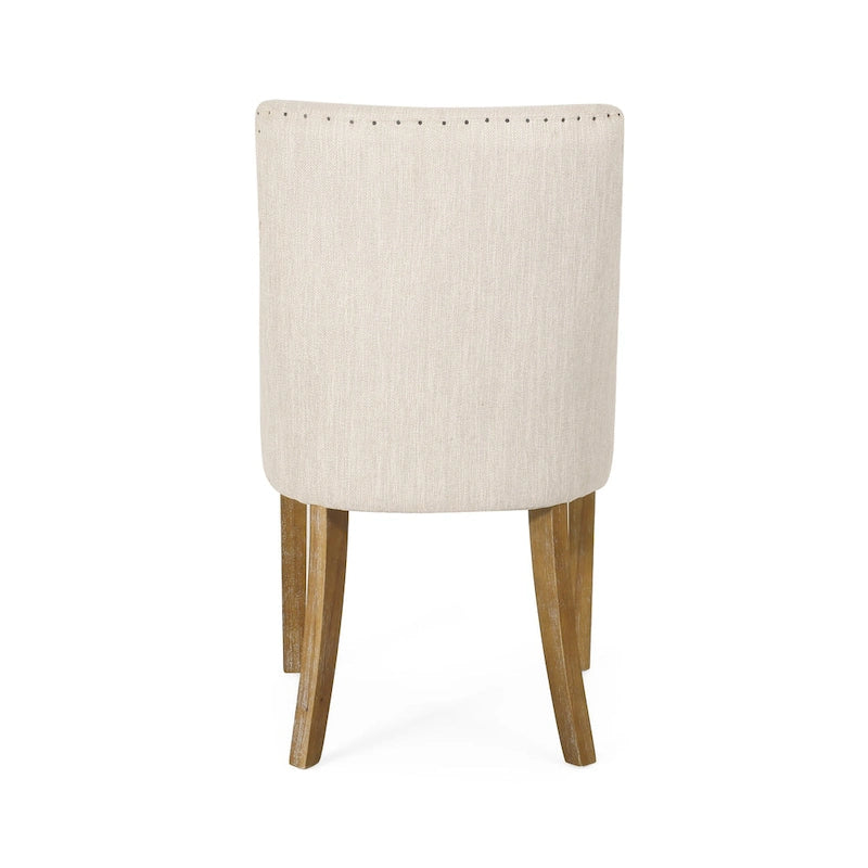 Chaises de salle à manger rembourrées (lot de 2)