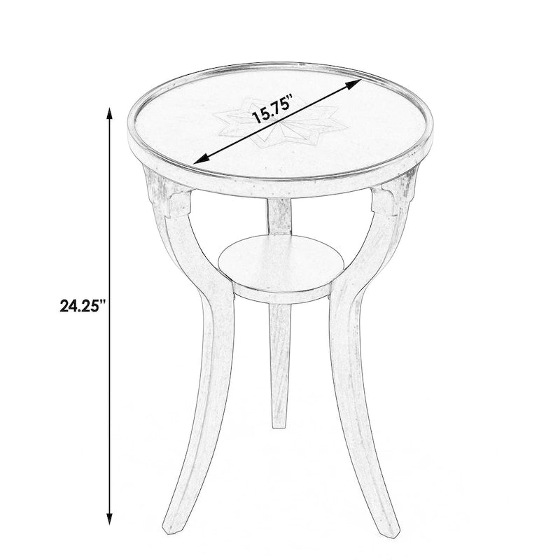 Table d'appoint ronde