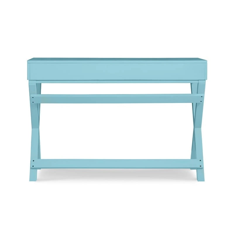 Bureau d'écriture avec tiroirs et piètement en X