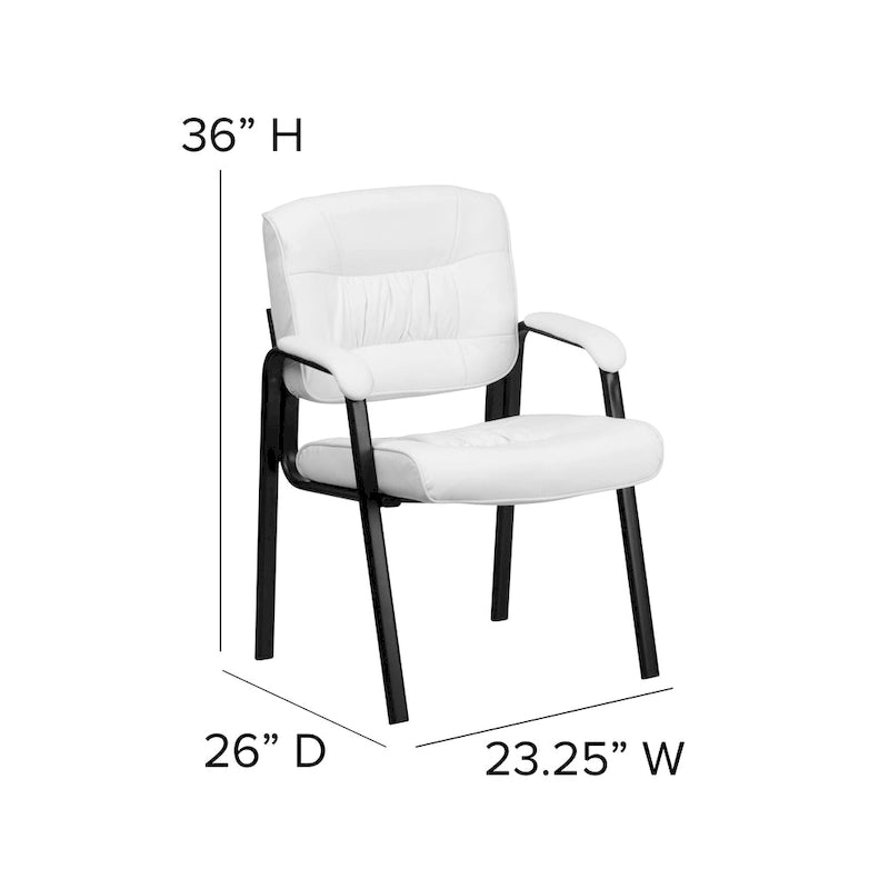 Fauteuil de réception capitonné avec accoudoirs rembourrés - 23,25L x 26P x 36H