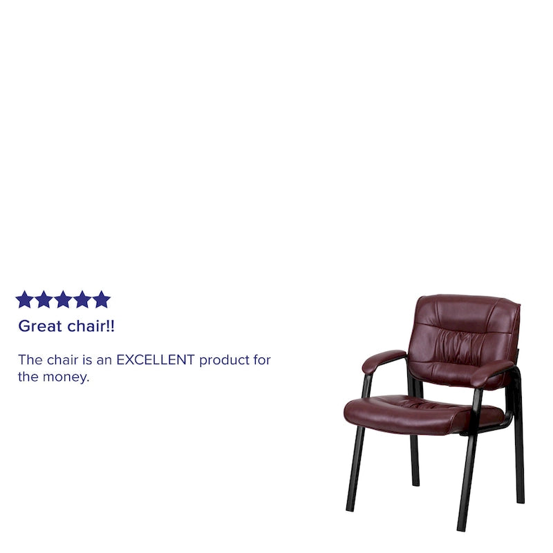 Fauteuil de réception capitonné avec accoudoirs rembourrés - 23,25L x 26P x 36H