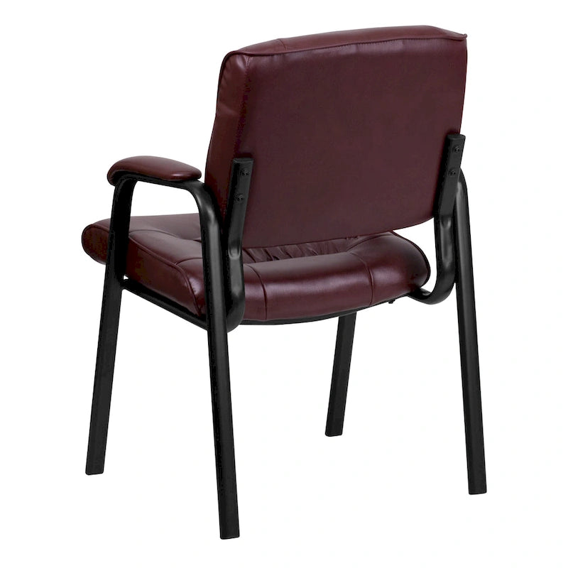 Fauteuil de réception capitonné avec accoudoirs rembourrés - 23,25L x 26P x 36H