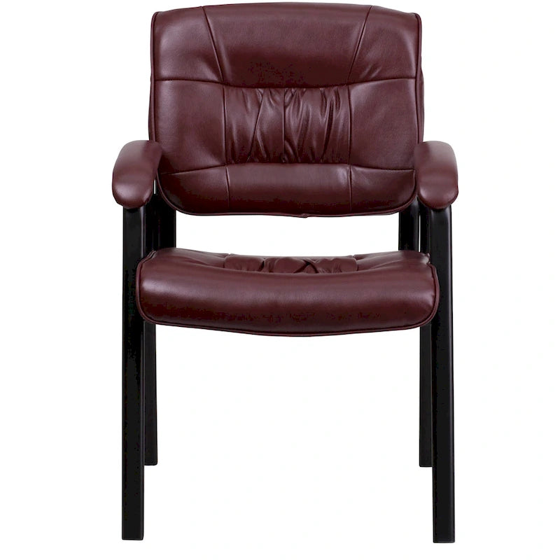 Fauteuil de réception capitonné avec accoudoirs rembourrés - 23,25L x 26P x 36H