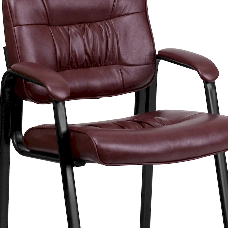 Fauteuil de réception capitonné avec accoudoirs rembourrés - 23,25L x 26P x 36H