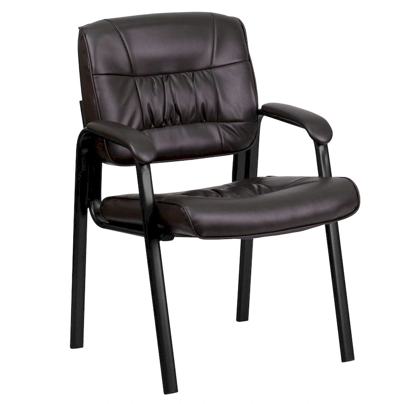 Fauteuil de réception capitonné avec accoudoirs rembourrés - 23,25L x 26P x 36H