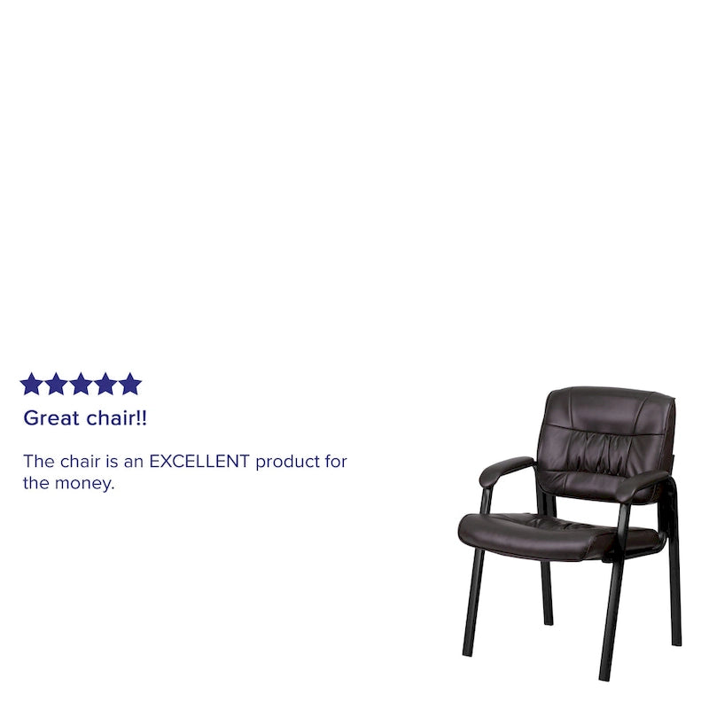Fauteuil de réception capitonné avec accoudoirs rembourrés - 23,25L x 26P x 36H