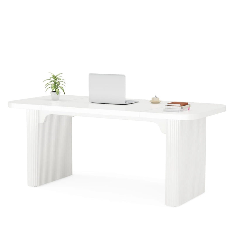 Bureau informatique de direction moderne de 160 cm pour bureau à domicile