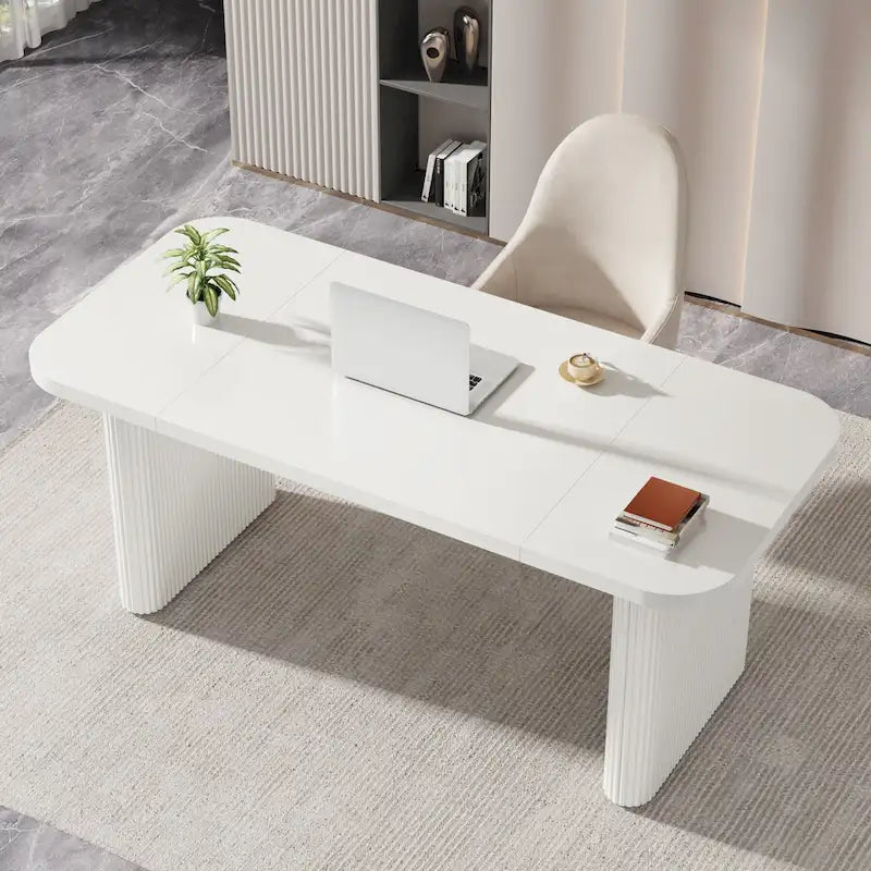 Bureau informatique de direction moderne de 160 cm pour bureau à domicile