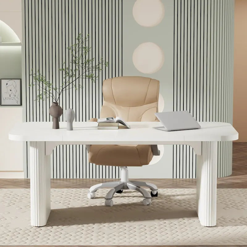 Bureau informatique de direction moderne de 160 cm pour bureau à domicile