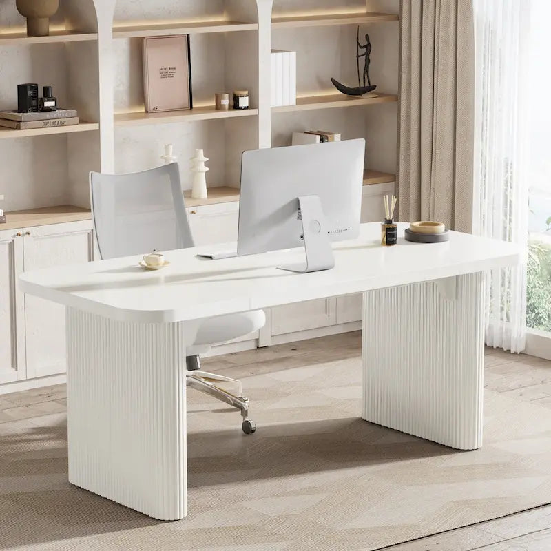 Bureau informatique de direction moderne de 160 cm pour bureau à domicile