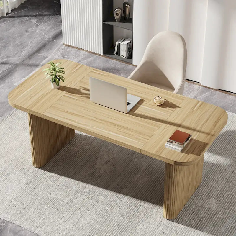 Bureau informatique de direction moderne de 160 cm pour bureau à domicile