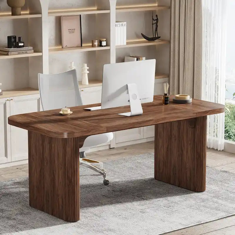 Bureau informatique de direction moderne de 160 cm pour bureau à domicile