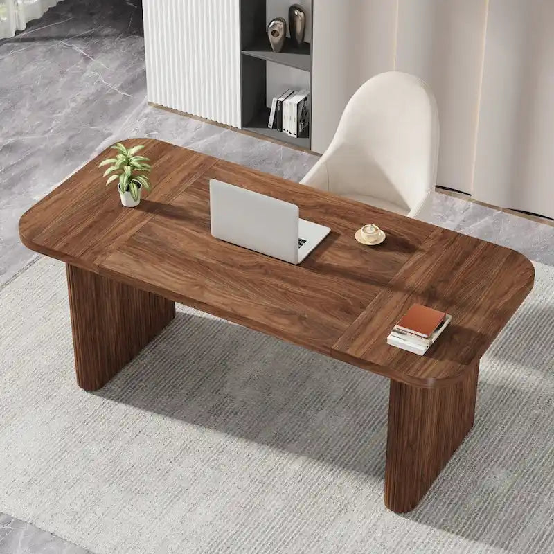 Bureau informatique de direction moderne de 160 cm pour bureau à domicile