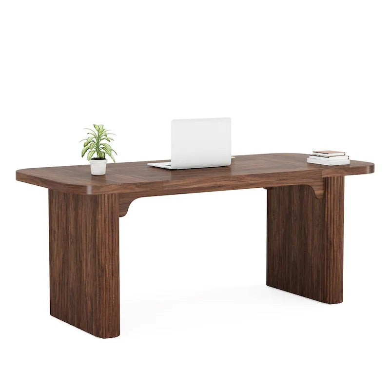 Bureau informatique de direction moderne de 160 cm pour bureau à domicile