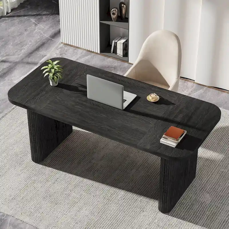 Bureau informatique de direction moderne de 160 cm pour bureau à domicile