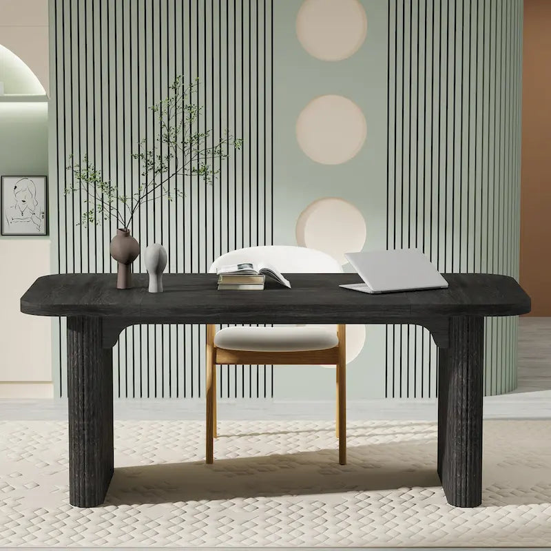Bureau informatique de direction moderne de 160 cm pour bureau à domicile