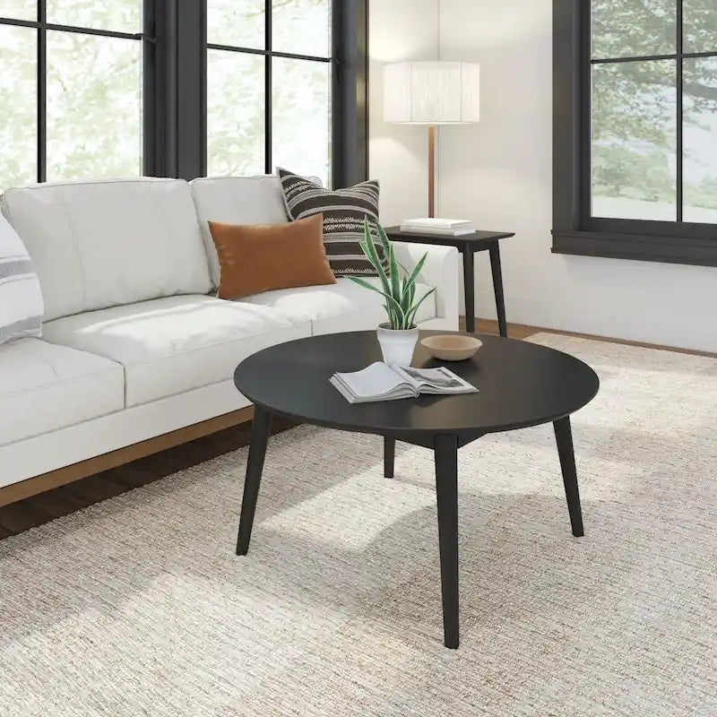 Table basse style Mid-Century Modern - 36 pouces