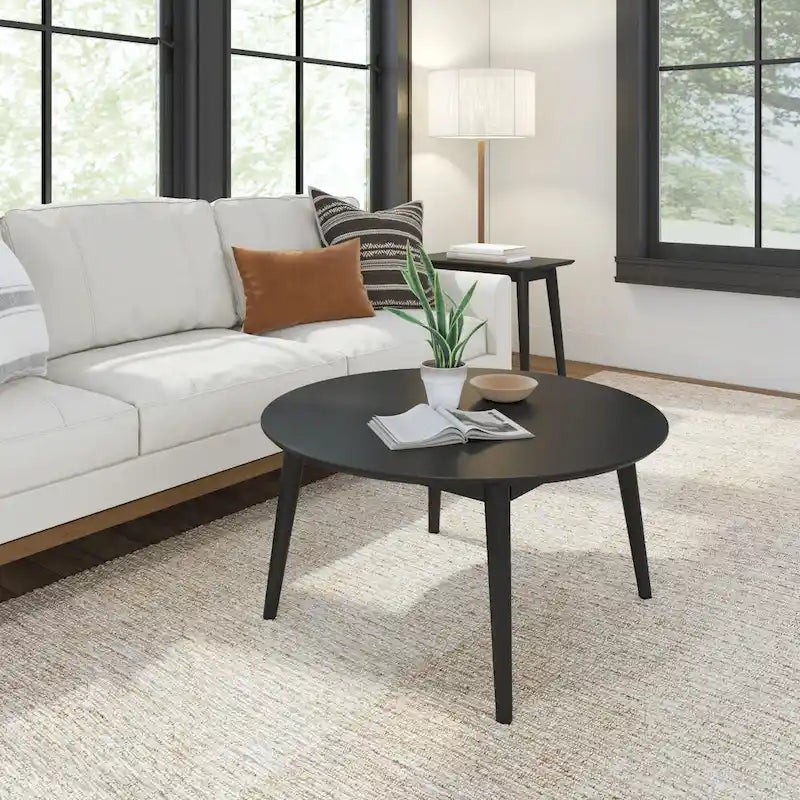 Table basse style Mid-Century Modern - 36 pouces