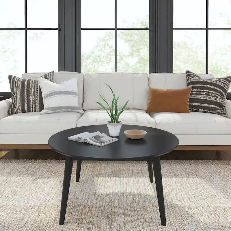Table basse style Mid-Century Modern - 36 pouces