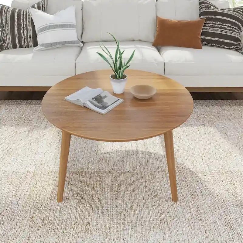 Table basse style Mid-Century Modern - 36 pouces