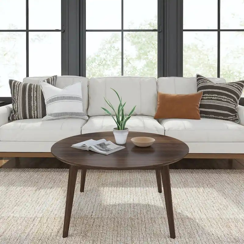 Table basse style Mid-Century Modern - 36 pouces
