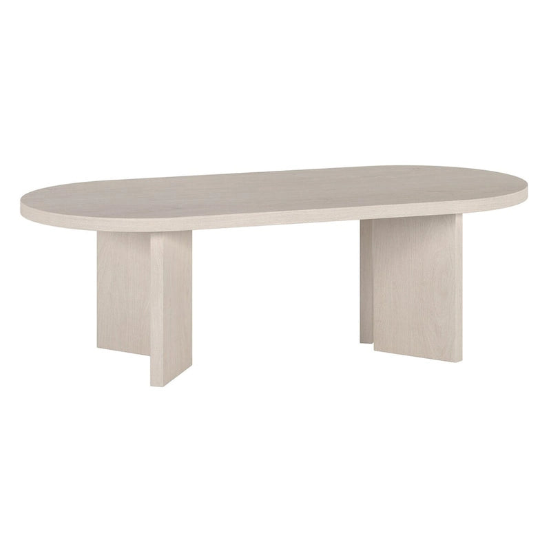 Table basse ovale de 48 pouces de large