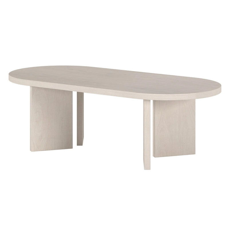 Table basse ovale de 48 pouces de large