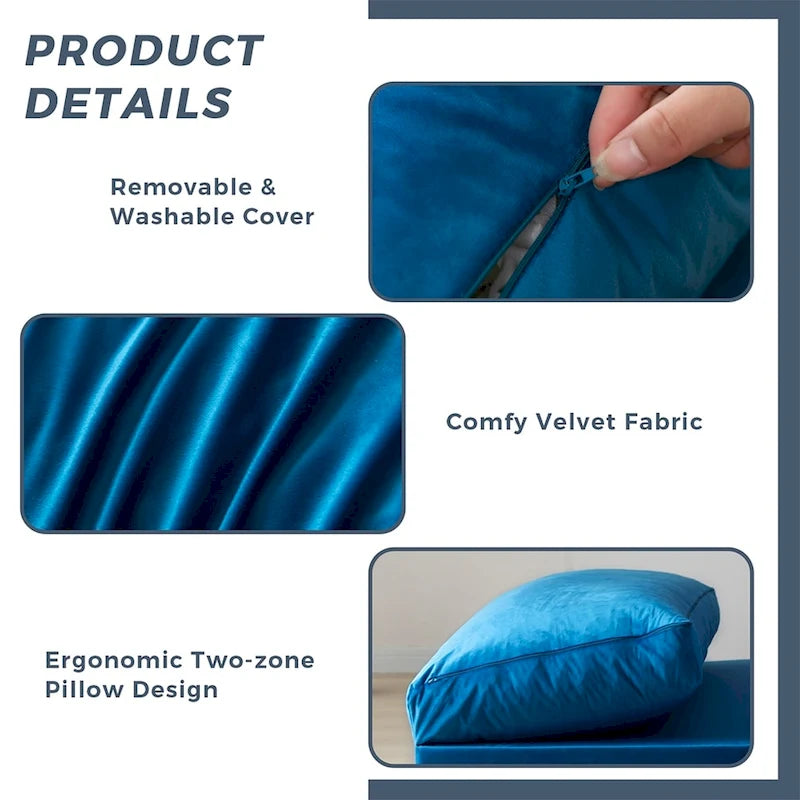 Pouf lit canapé convertible matelas de sol