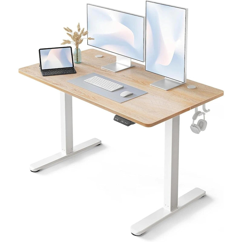 Bureau assis-debout électrique réglable en hauteur